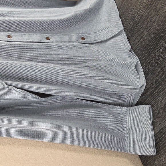 Faherty Mens XXL Longsleeve Collared Button Down Coastline Blue Knit. - Picture 2 of 16